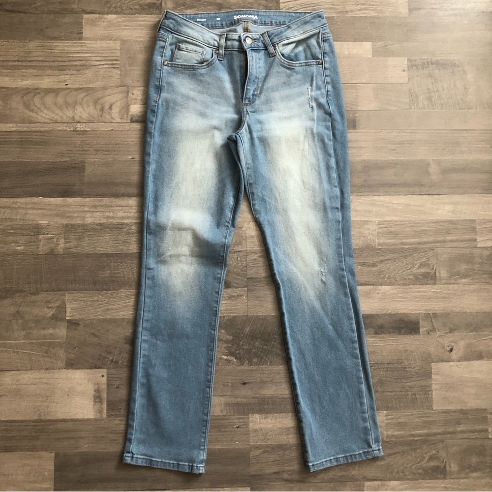 Sonoma Light Wash Straight Denim Jeans
